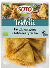 Tridelli bebola sayuran vegan dengan ubi keledek dan labu BIO 180 g SOTO